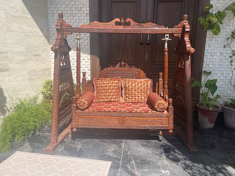 swing | wooden swing | new swing | furniture | Chinioti jhoola 0