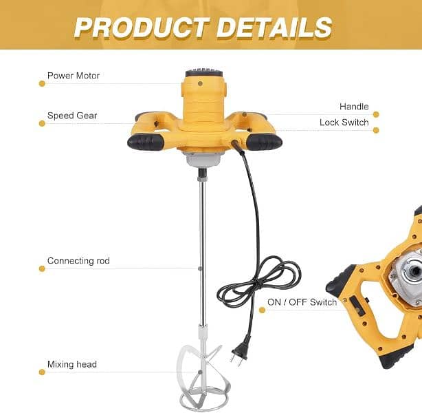 Mixer Blender Super Quality with Mixing Rod 14