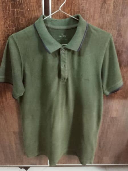 T - Shirt For Men's (Uniworth Brand) in Medium Size, D Green Color 2