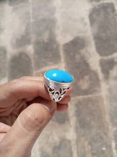 Feroza Ring in 925 Silver