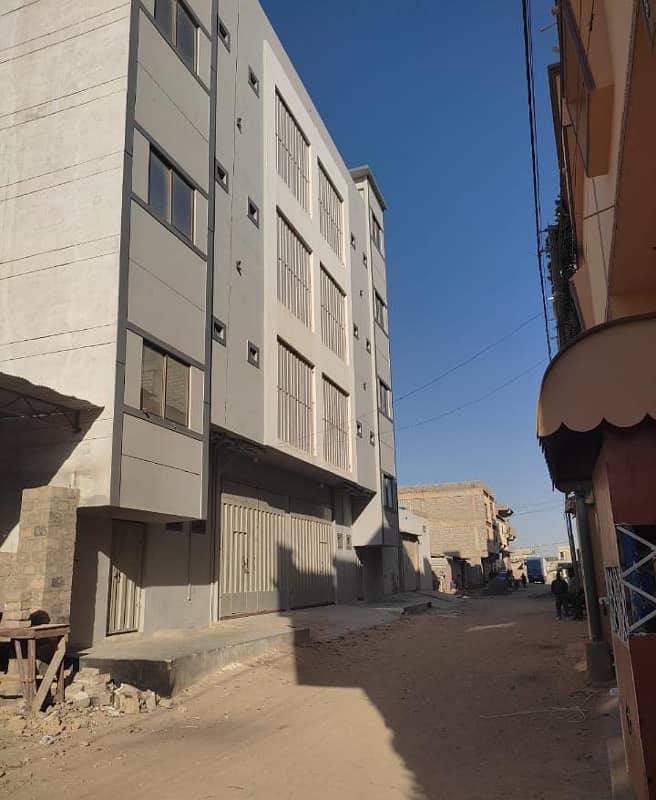 BUILDING AVILABLE FOR SALE IN MEHRAN TOWN SECTOR 6F INDUSTRIAL KORANGI 10