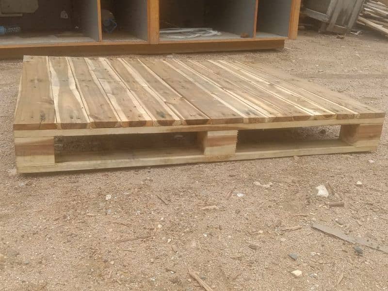 Wooden pallets stock for sale | Imported new & used pallet in pakistan 5