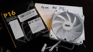 Aigo Pado P16 RGB(static) | White | 120mm case fans NEW*