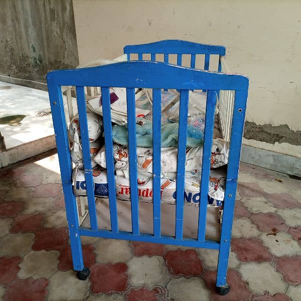 *Baby cot | with 2 matress|Baby Crib | Baby Cot | Kids Bed* 1