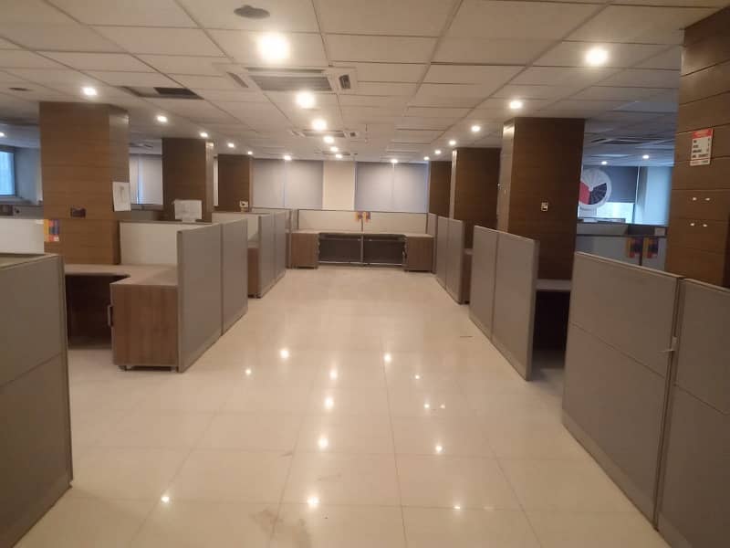 6000 Sq. Ft. Fully Furnished Commercial Space For Office On Rent in Blue Area, Islamabad. 9