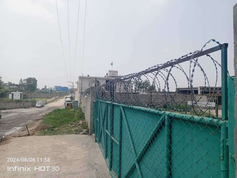 17 Kanal Boundary Wall Warehouse Main Zakariya Road, Near GT Road Sarai Kharbuza Islamabad 4