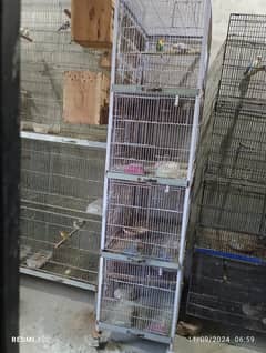 Cage | iron cage |birds cage | 4 portions cage | 3 cage