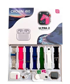 160 Smart Watch Ultra 2 With Earbuds free home delivery