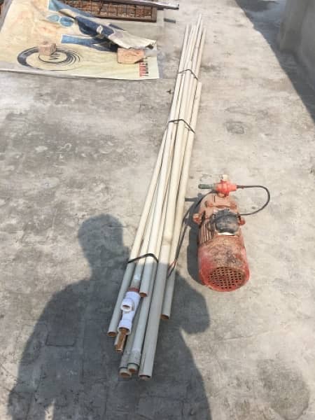 single imprelel with boor pipe 80.90 feet injecter k saath 2