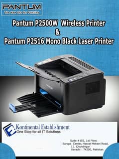 Pantum P2516 & P2500W Black Laser Printer