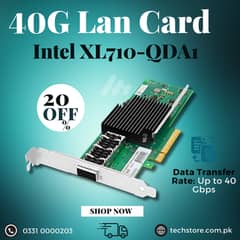 Intel XL710-QDA1 Lan Card | 40 Gigabit Ethernet | New (With Box)