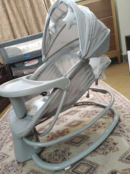 Mastela 4 in 1 baby swing 1