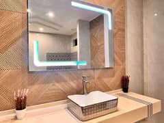 LED Mirror/Bathroom Vanity Mirror/Looking Glass with Touch Sensor LED