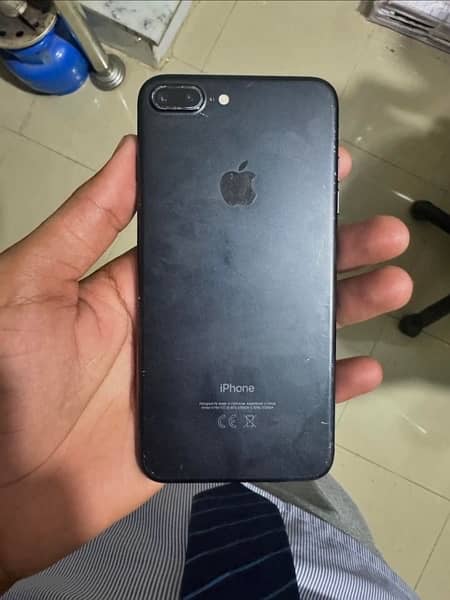 IPhone 7 Plus PTA approved 256 GB with original charger 1