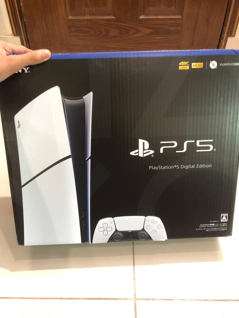 PS5 Slim Digital Edition 1TB  (Box packed) - international version 2