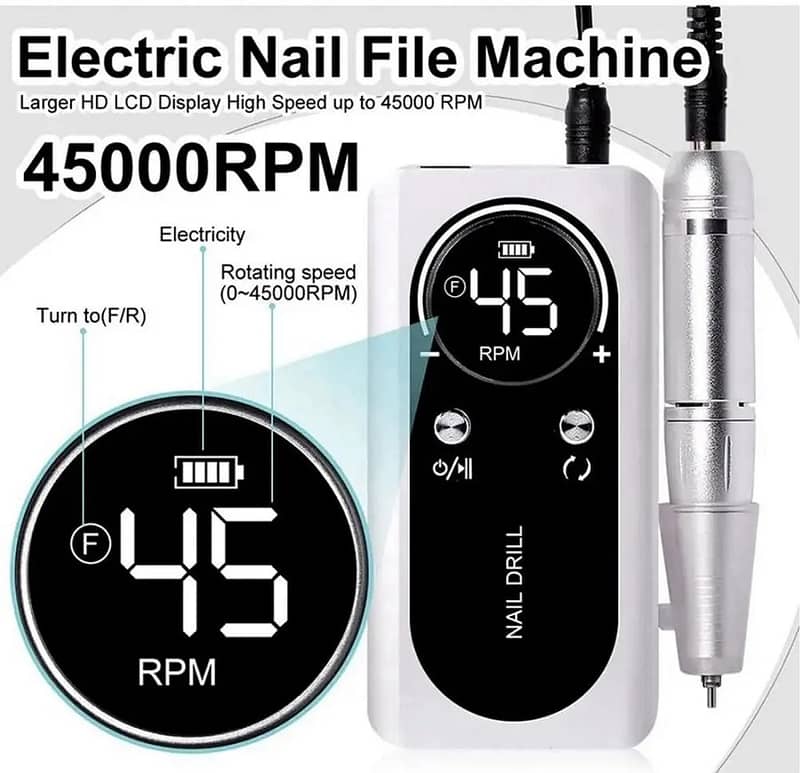 Nails Care Machine | Portable Manicure PediCure Machine 1