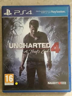 UNCHARTED 4 THIEFS END PS4