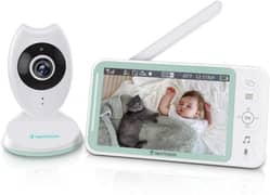 baby monitor temperature sensor tow talk back vedio baby monitor