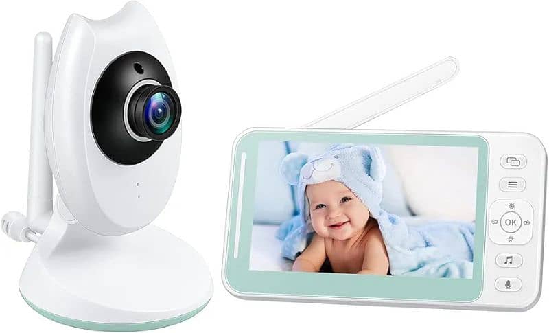 baby monitor temperature sensor tow talk back vedio baby monitor 6