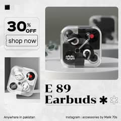 e89 earbuds