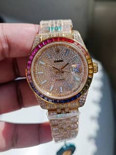 ROLEX FULLY ICED OUT