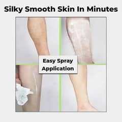 Hair removal body spray