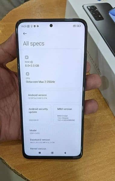 Redmi note 11 pro pta approved 03481515727Watsapp 2