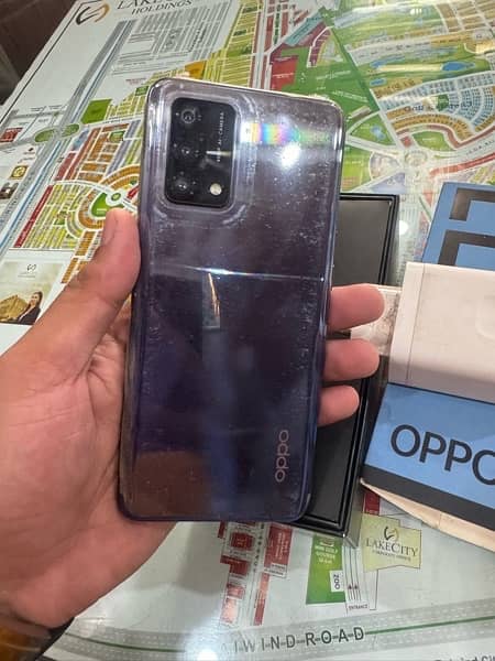 OPPO F19 8/128 with Box Charger lush condition  0323.4432274 4