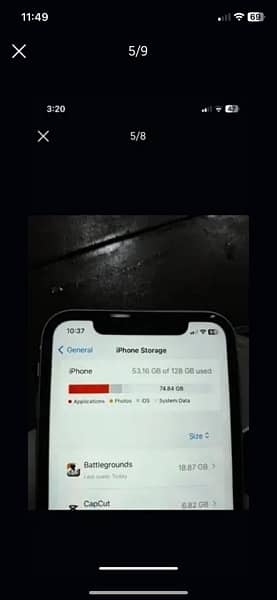 iphone 11 128gb pta approved full box 10/10 never open 90 BH 4