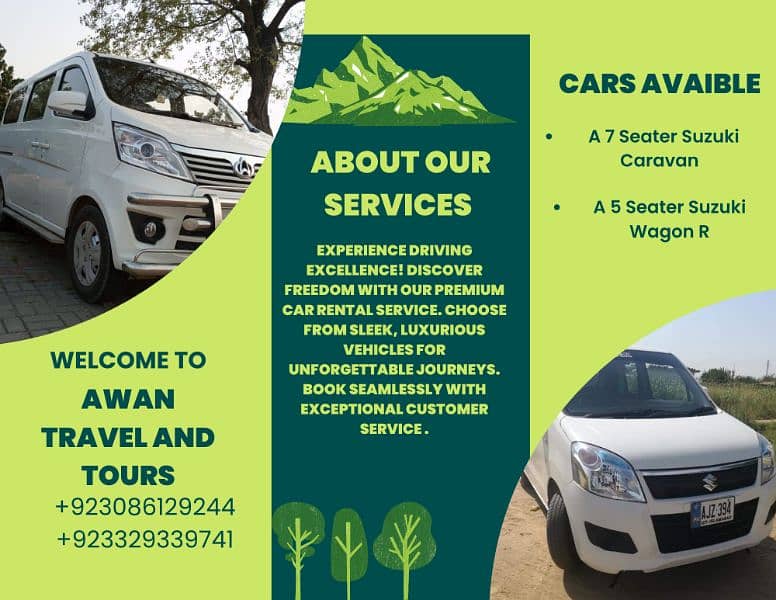 7 seater MPV van rental & bookings 19