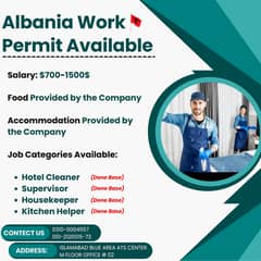 Albania Work Permit Available