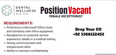 Female Receptionist