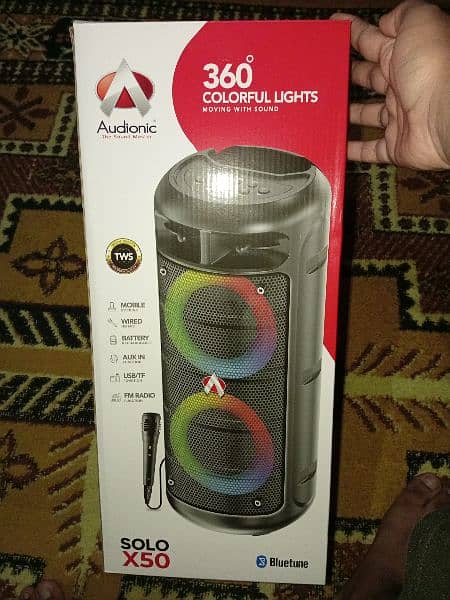 Audionic Solox50 box pack for sale with warranty 0