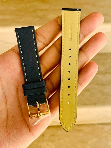 Leather Original Watch Strap Premium Quality 18mm 3