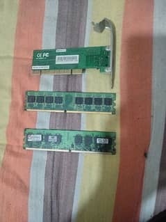 Two Ram one Line card for sale