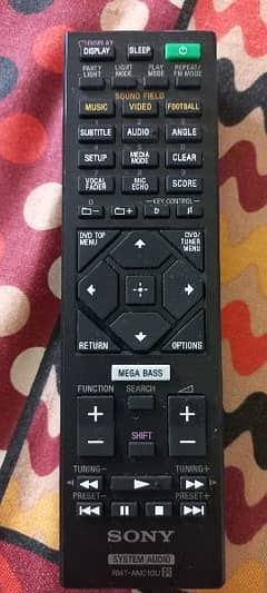 sony shake remote