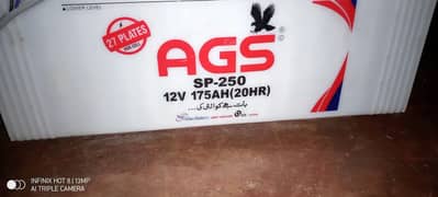 AGS battery 250 number 175 empier ki aur Siemens ky UPS hay