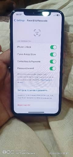 iPhone xs 64 GB battery 75 zong sim wark fic id OK