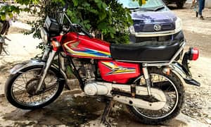 Honda CG 125 2019 Karachi number