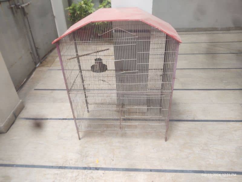 cage for sale. 3fit length 3fit hight 1.5 fit bright 7