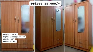 Two Door Cupboard (Two Single Door Joined Together)