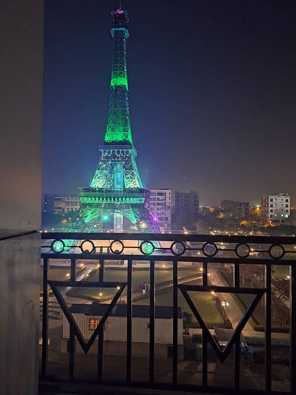 One Bed Apartment Available For Rent In Iqbal Block Facing Eiffel Tower Bahria Town Lahore 1