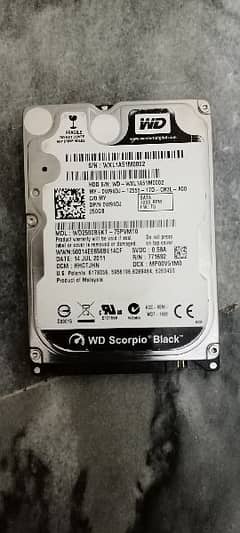 HDD 250 GB Hard 0