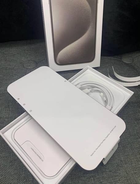 Iphone 15 Pro Max | 256 GB | NON PTA | NATURAL TITANIUM 4