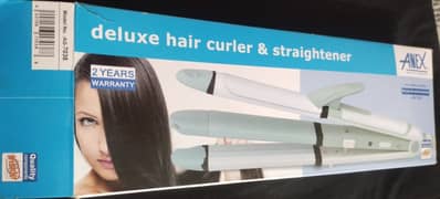 Anex hair straightener and curler