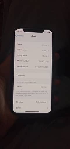 iPhone X little shade in screen