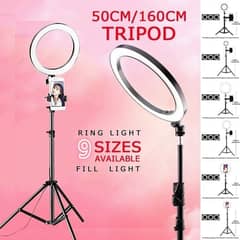 26 CM Ring Light + 7 Feet Stand