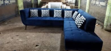 L shape sofa set