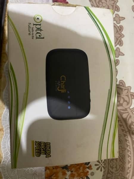 charji evo device linked with PTCL 2