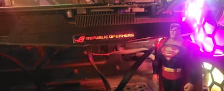 Graphic Card  ASUS GeForce ROG Strix GTX 1060 6GB (RGB Trio Fans